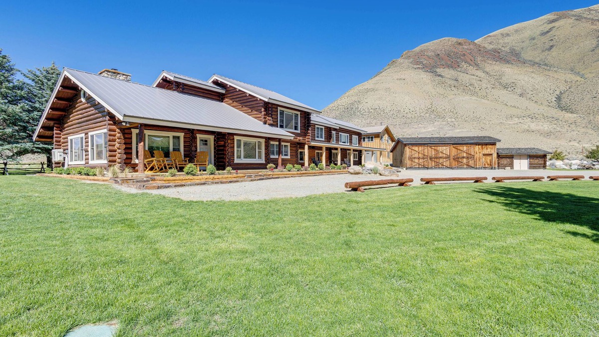 Custer County House | Remote Idaho Mountain Lodge w/River Access!