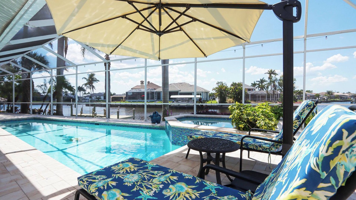 Cape Coral House | Renovated Cape Coral home situated on a peaceful Gulf-access "T" canal - Our Happy Place