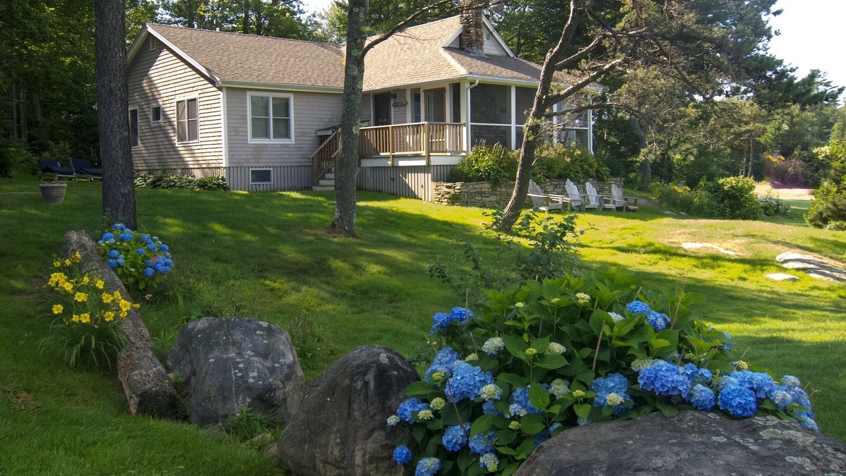 Sebasco Estates Cabin | Renovated, Family Friendly Home With Ocean & Golf Views