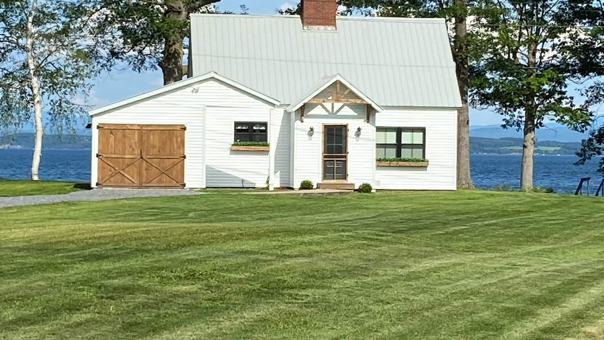 Willsboro House | Renovated Farmhouse on Lake Champlain with a Pool!