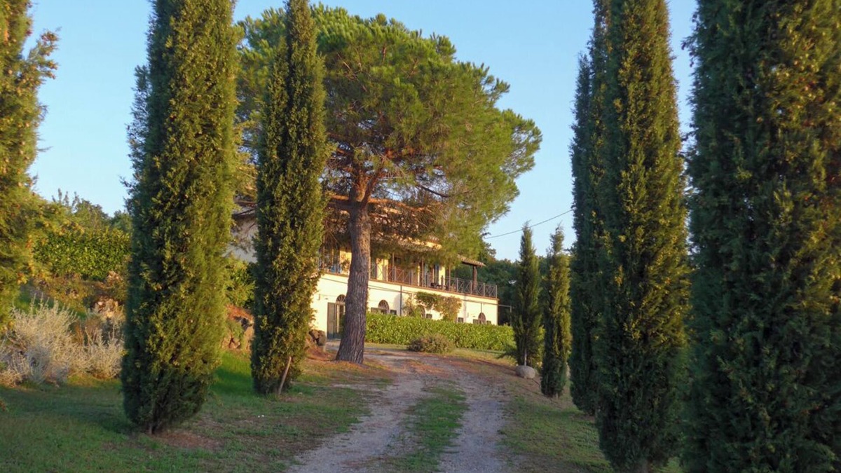 Bolsena House | Renovated historic country house with outdoor pool and views of Lake Bolsena