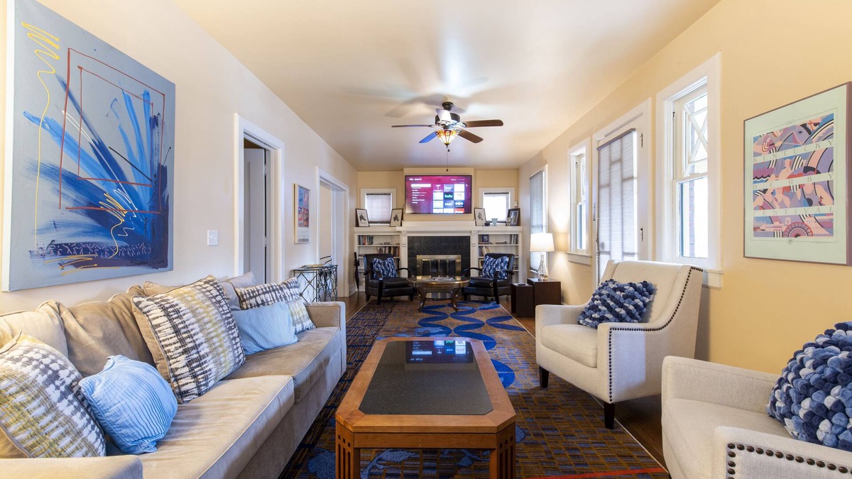 Cherokee Triangle House | Renovated Historic Home, Walk to All! 4 bedrooms/baths, large deck and grill