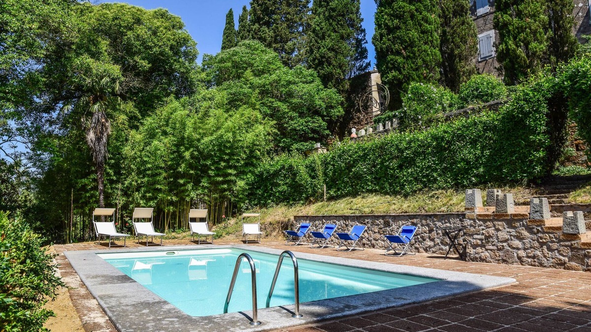 Otricoli House | Renovated manor with private garden, private pool and air conditioning