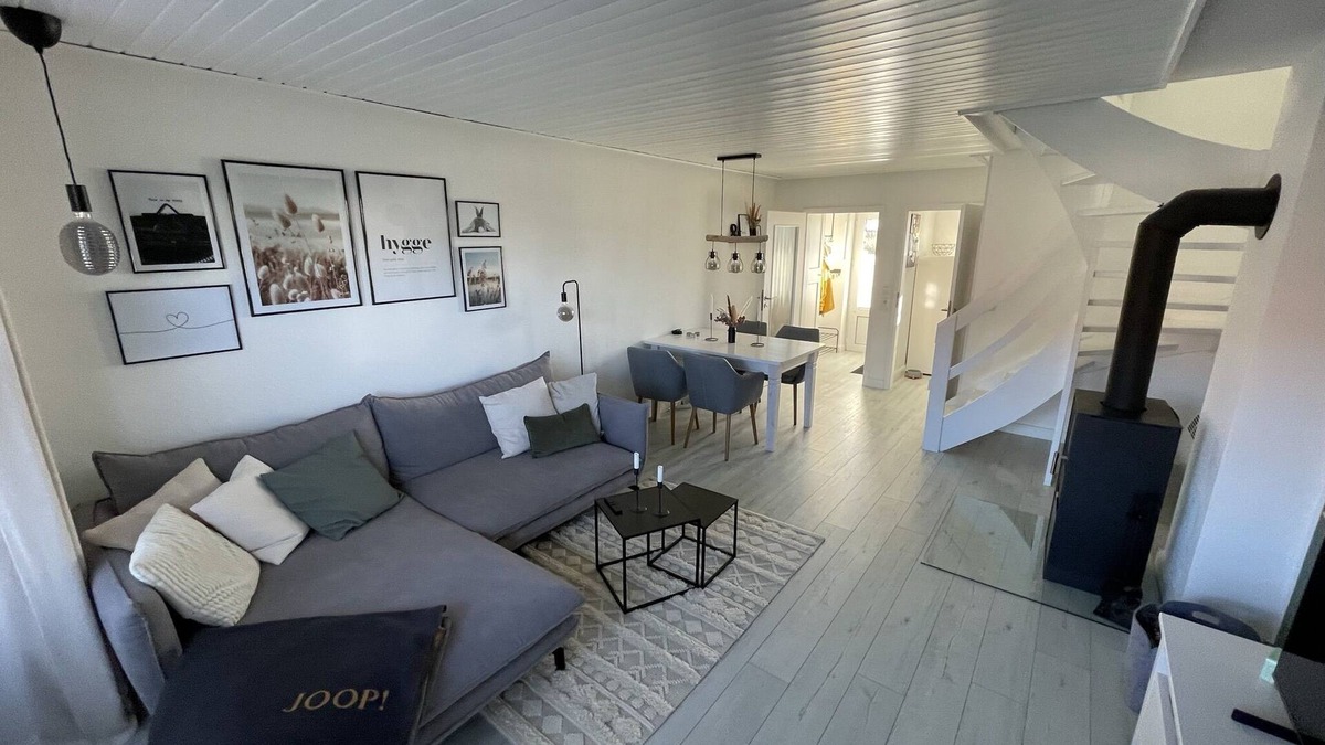 Friedrichskoog-Spitze House | Renoviertes Reihenmittelhaus Direkt an der Nordsee! Stilvoll, Modern, Renoviert!