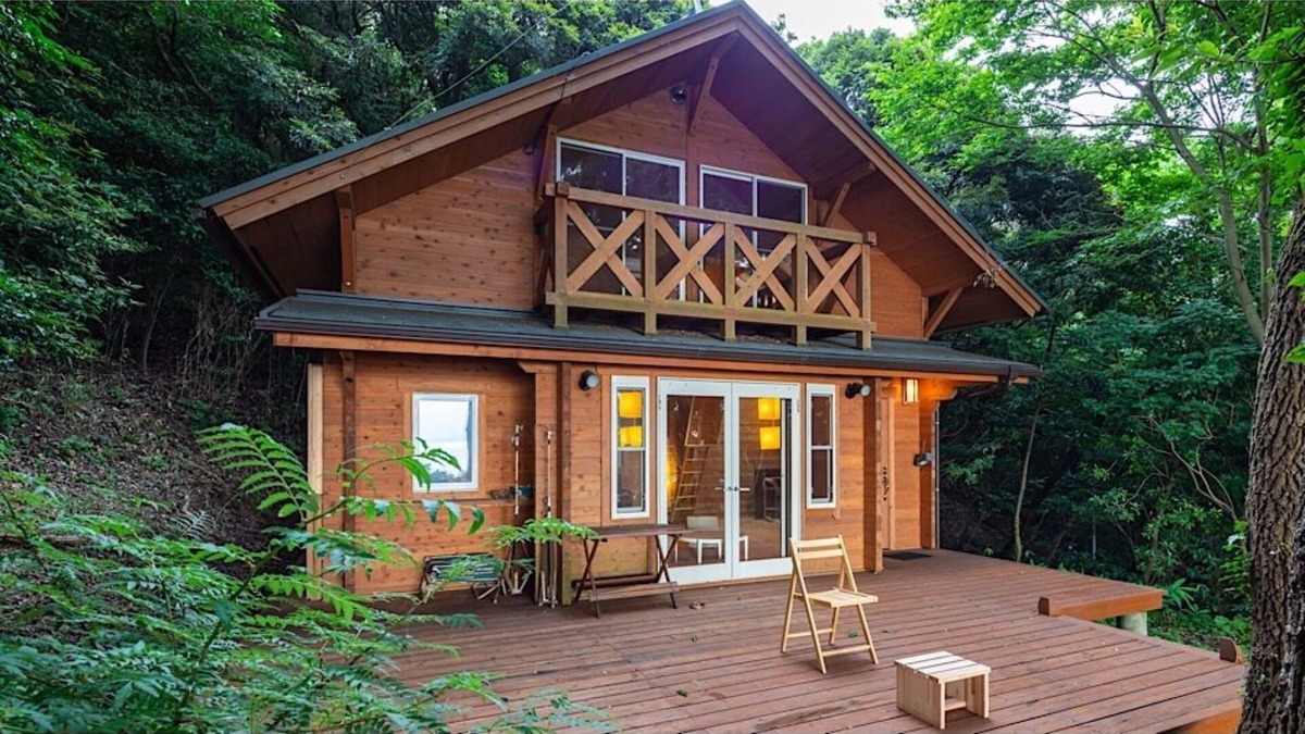 Futtsu House | Rent a whole building BBQ too Log house Small / Futtsu Chiba