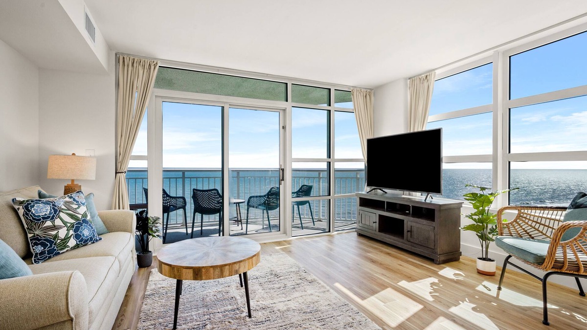 Myrtle Beach Condo | Rent the best! Oceanfront! Gorgeous remodel! 3 bedrooms 3 baths! Views! Views!