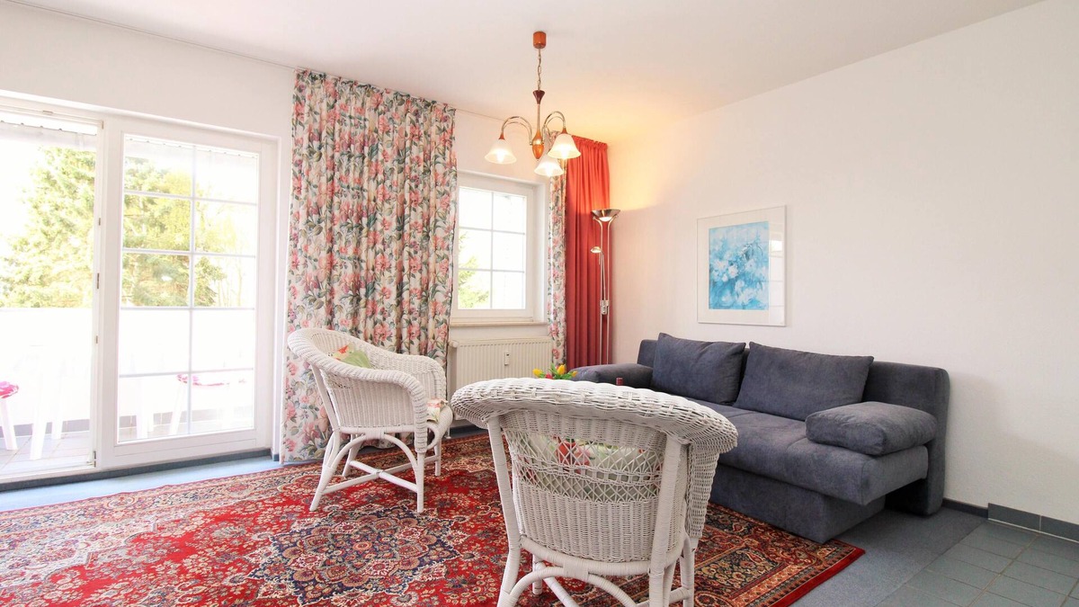 Wischuer Apartment | Res. Wischuer WE 22: friendly and bright 2-room apartment with balcony