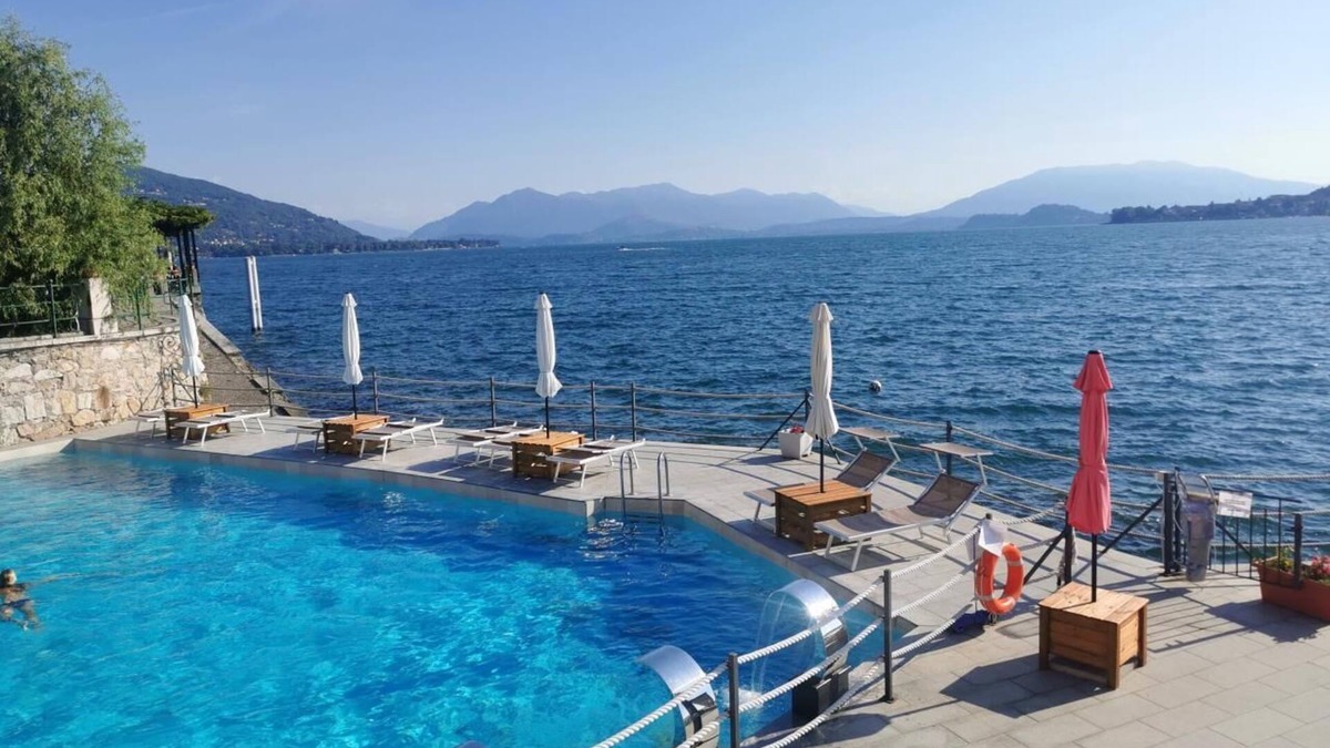 Meina Apartment | Residence Antico Verbano Two-room apartment Bilo for 4 persons