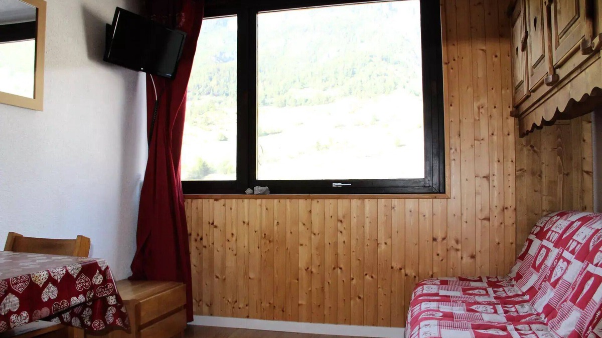 Lanslevillard Apartment | Residence Choucas - Studio for 2 People