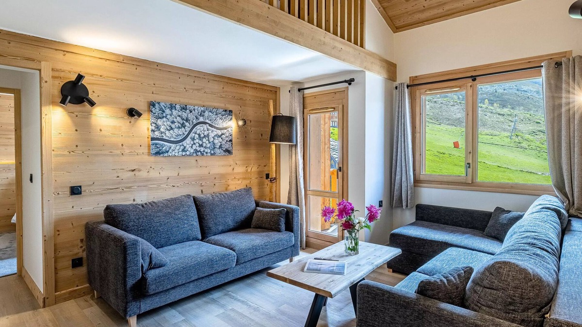 Belle Plagne Apartment | Residence W 2050 Belle Plagne - 4 Room Duplex Apartment 8/10 People with Sauna - Saturday