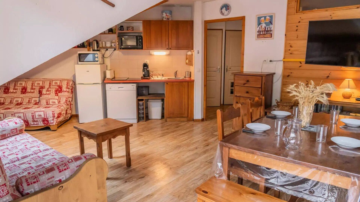 Les Orres Apartment | Residence Les Hauts De Preclaux - Spacious apartment in the heart of the Orres 1800