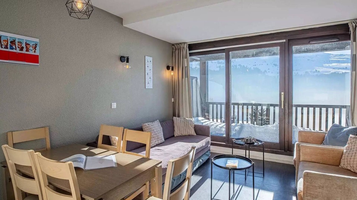 Flaine Apartment | Residence Les Terrasses de Véret* - 3 Rooms 6 People