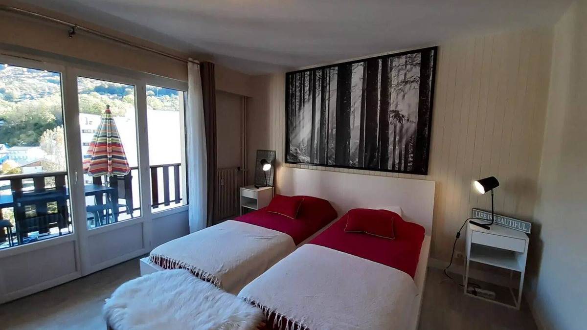 Brides-les-Bains Apartment | Residence Villa Louise - Studio for 2 People