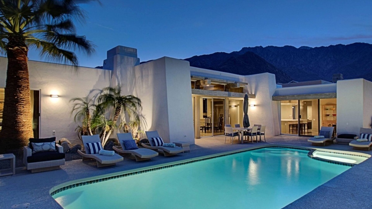 Chino Canyon House | Resort-like, dog-friendly home w/private pool, spa, & gas grill