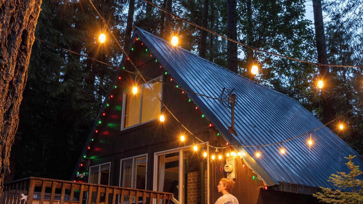 Skykomish Cabin | Retro A-Frame Cabin - Hot tub