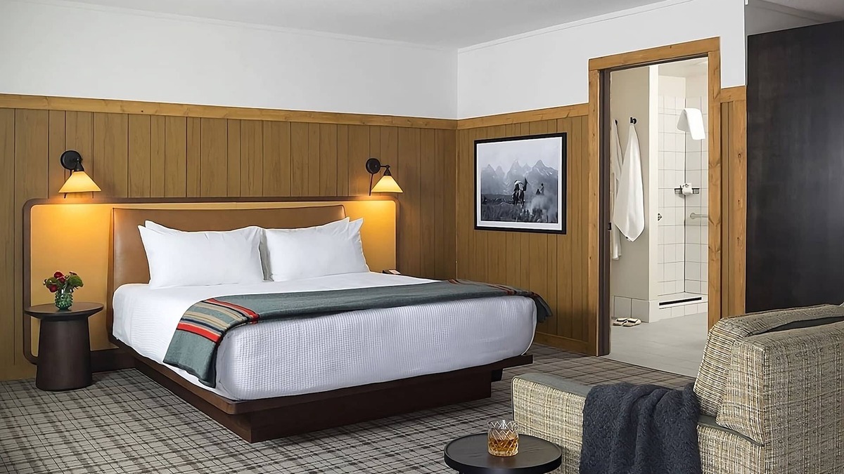 Jackson Apartment | Retro-Inspired Lodge w/On-Site Dining & Social Courtyard in Jackson Hole