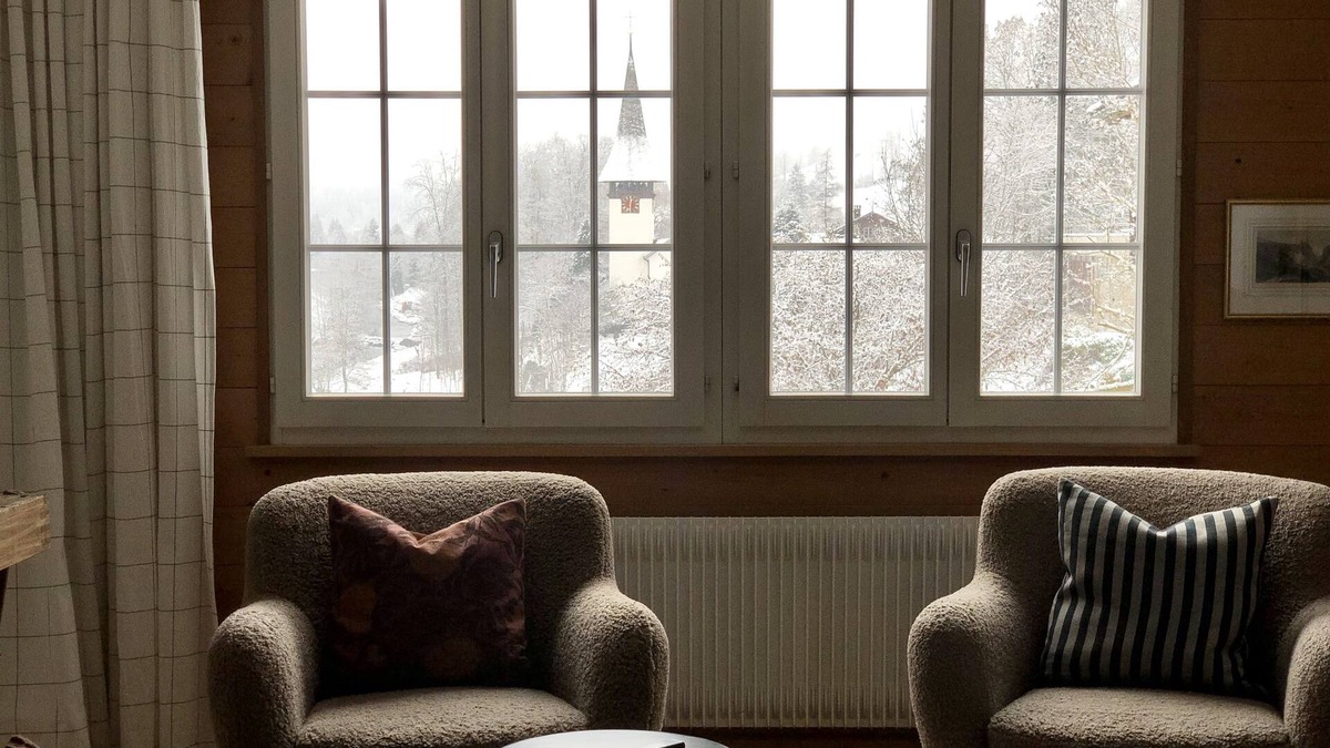 Lauterbrunnen Ski Chalet | Ridiculously amazing views, cool apartment too!