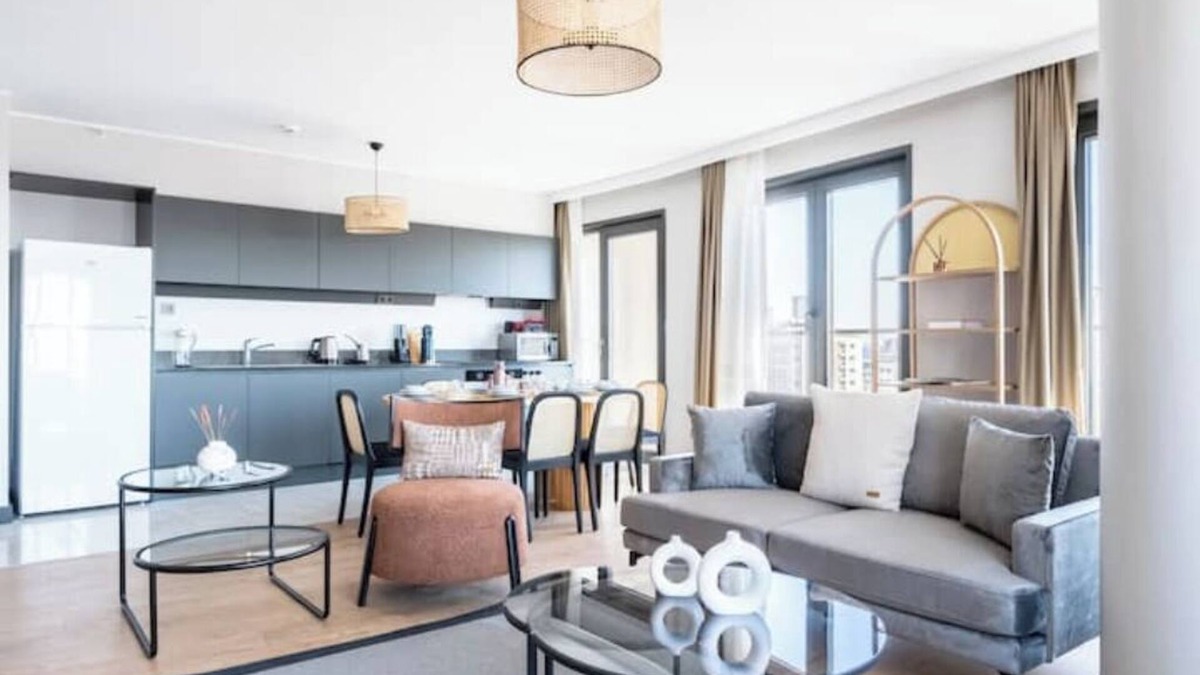 Kagithane Apartment | Rigel - 3BD Fantastic Central Flat in a Residence