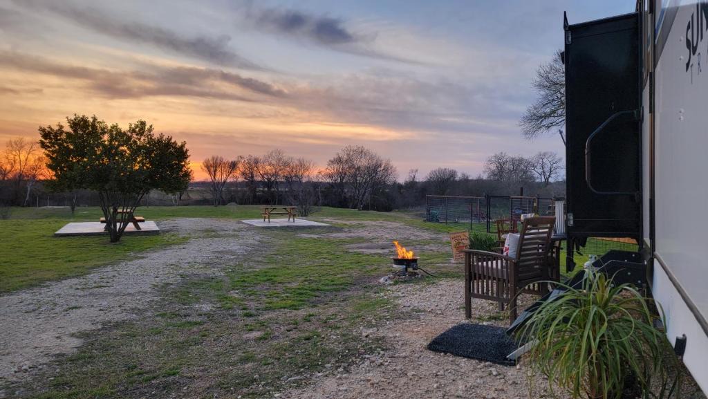 Bastrop House | River RV, Romance Glamping Pup Paradise Riverside