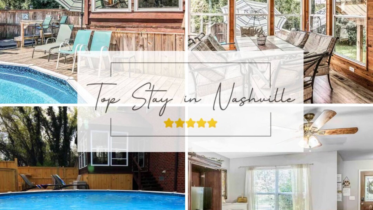 Nashville House | River View! Pool & Hot Tub! Close to Opry!