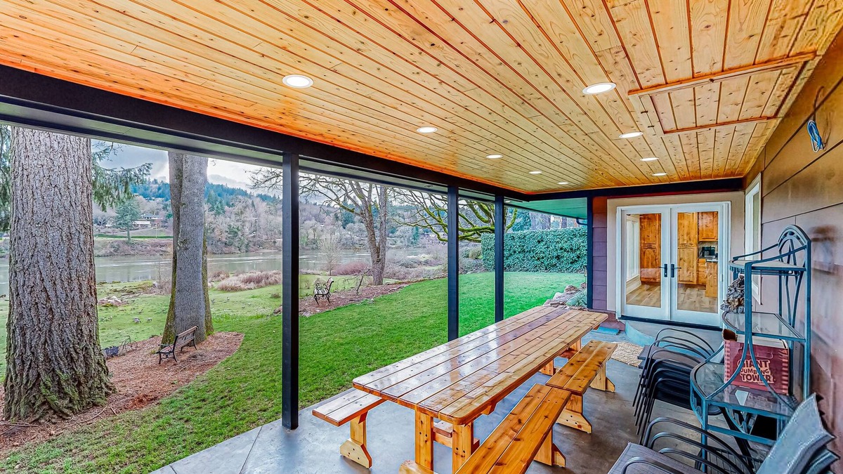 Oak Grove House | Riverfront all-suite home with amazing views, covered deck, & BBQ
