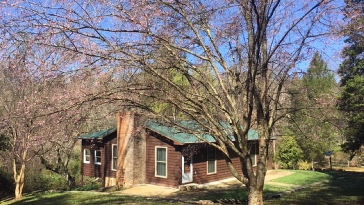 Mountain Rest House | Riverfront cabin on Chauga River "Boarhogs Place"