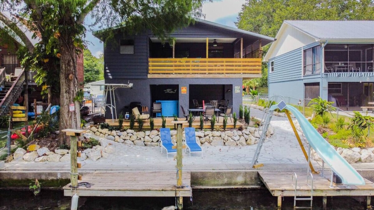 Weeki Wachee Gardens Apartment | Riverfront Escape on the Weeki Wachee Kayaks Included at The Landing