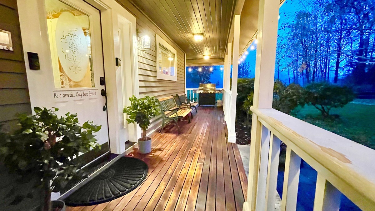 Trout Lake House | Riverfront Lodge - Ideal for small and large groups with room to spread out