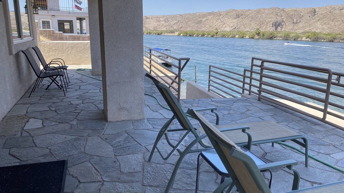Holiday Shores House | Riverfront Oasis Guest House, one bedroom with dock