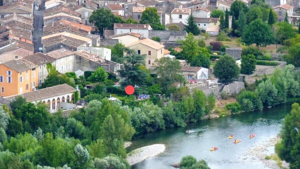 Saint-Bauzille-de-Putois House | Riverside - Maison de Village Avec Grand Jardin au Bord du Fleuve Herault