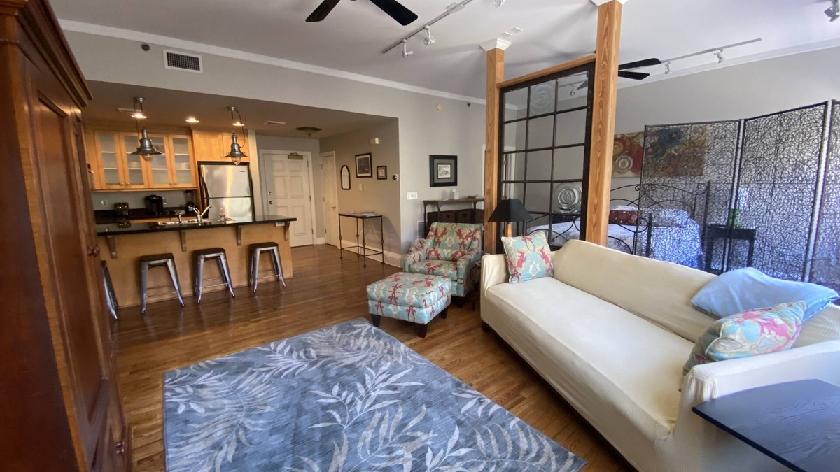 Greenville Downtown Condo | Riverwalk Falls-lovely one bedroom condo