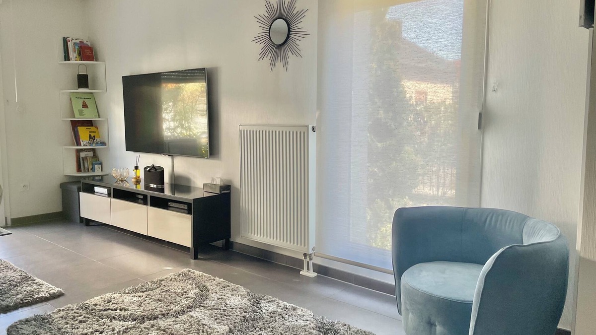 Robertsau Apartment | Robertsau Strasbourg- Modern 2P with garden in a residential area.