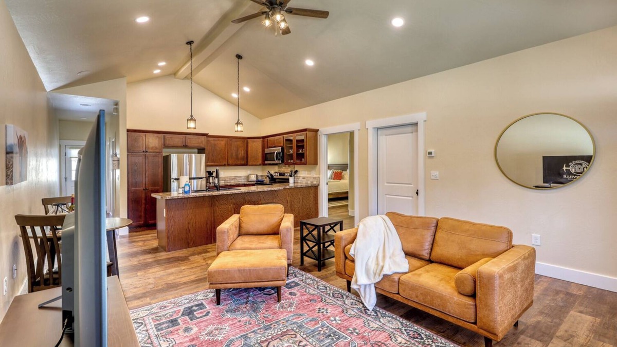 Rockerville Condo | Rockerville Gold Town Lodging #11-This one-bedroom condo is your perfect home base for adventure and relaxation. Just minutes from Mount Rushmore, Crazy Horse Memorial, Custer State Park, Sturgis, and the Badlands.