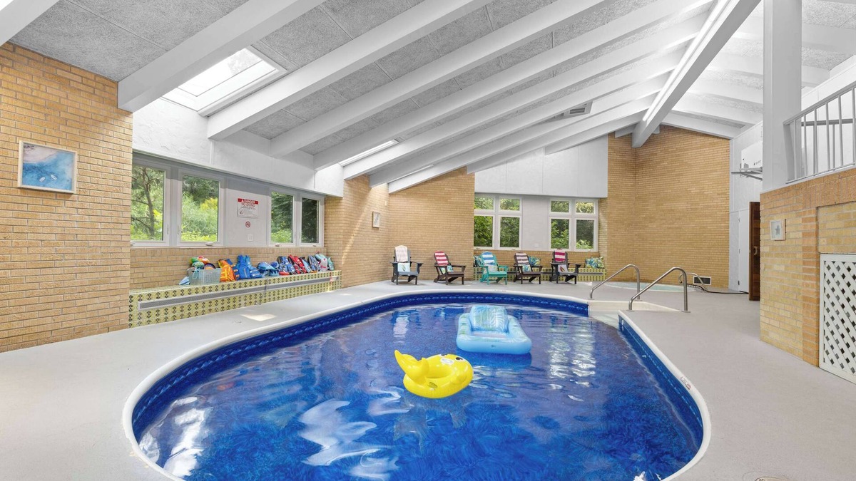 Rockford House | Rockford Retro Revival Indoor Pool + Arcade Fun!