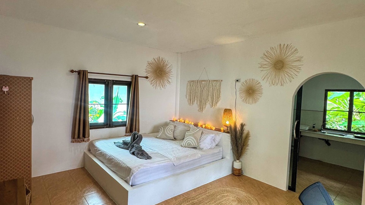 Srithanu House | Romantic Hideaway 2mn ZenBeach Garden 4K