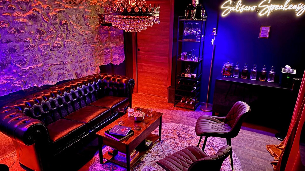 Salisano Apartment | Rome Medieval Village Stay with Meals & Wine, Private Speakeasy, Private Terrace