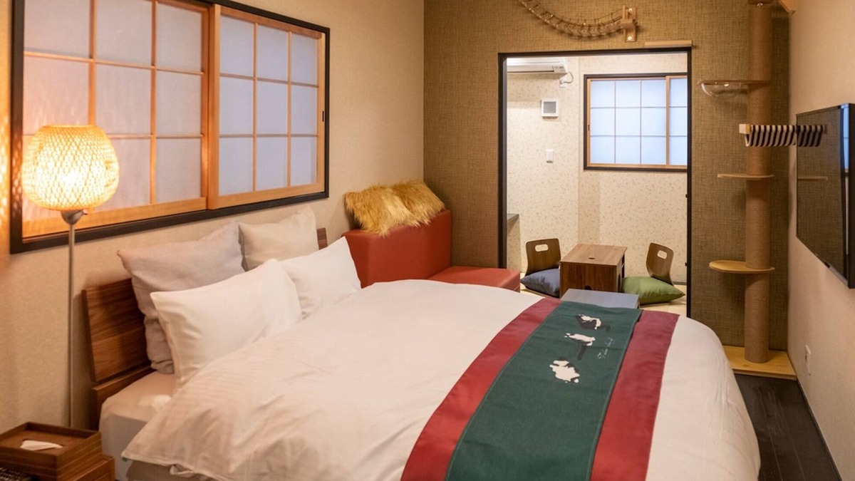 Karasuma House | Room 2FA where you can stay with your beloved ca/Kyoto Kyōto