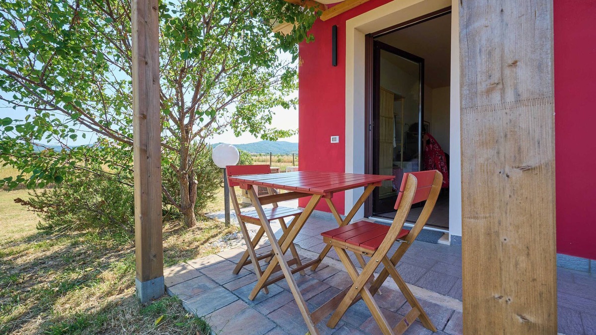 Riotorto Apartment | Room 'Bambù' with Shared Terrace, Wi-Fi and Air Conditioning