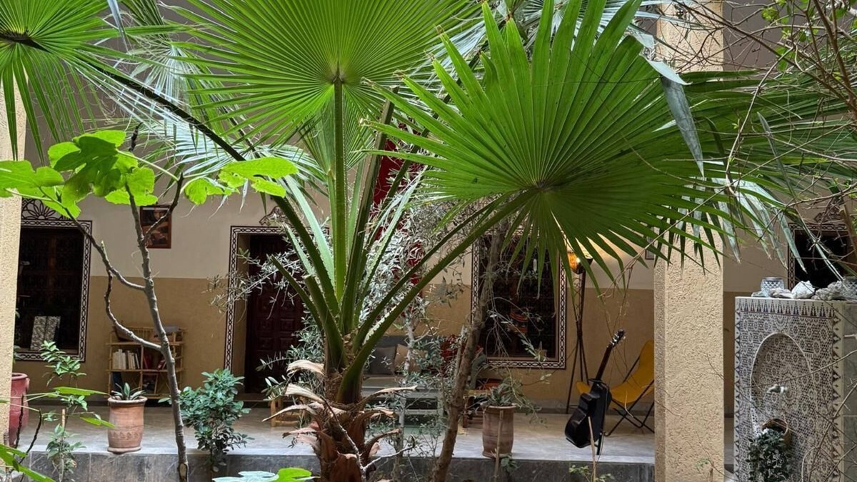 Agdz House | Room in Guest Room - Riad dar Tazoulte Bedroom