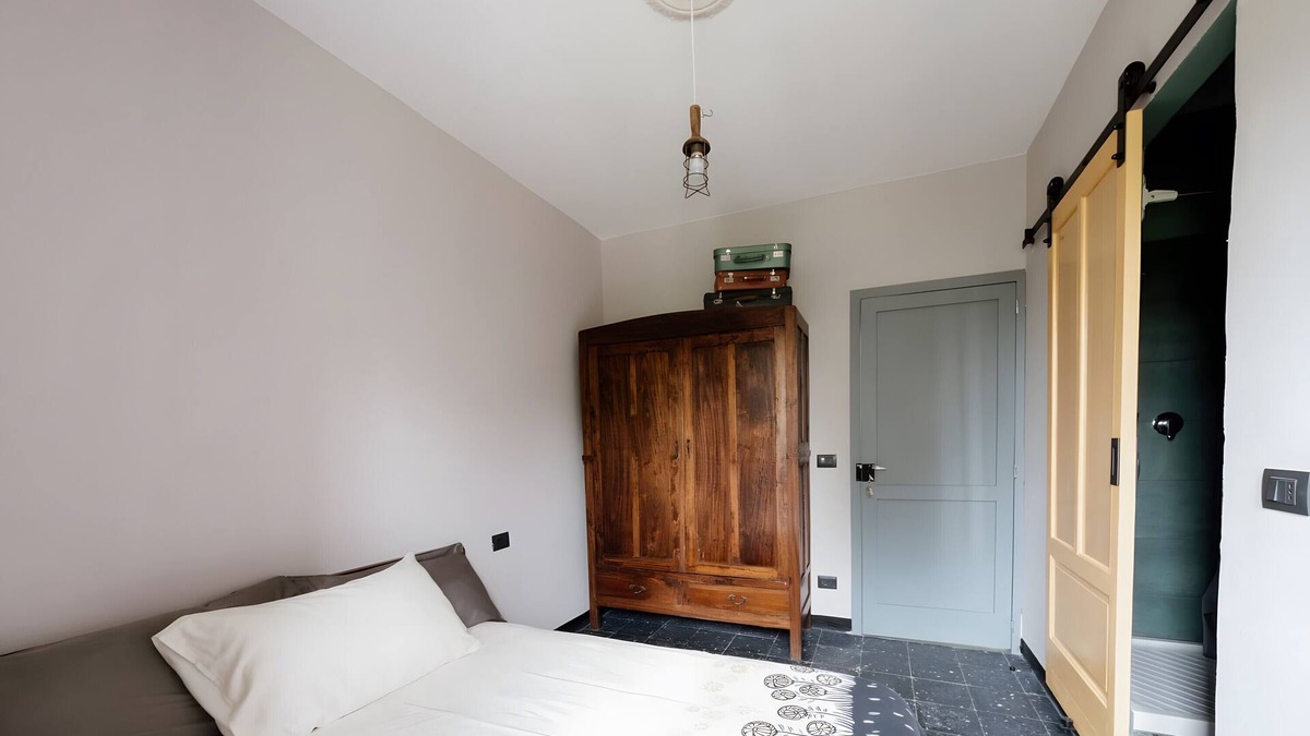Bormida Apartment | Room 'Patata Viola' with Mountain View, Wi-Fi and Air Conditioning