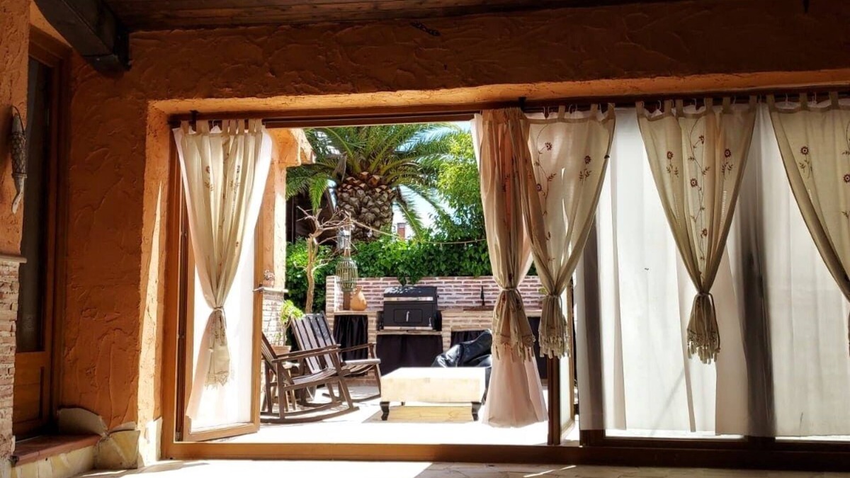 Carranque Apartment | Room with private heated pool and direct access from the room