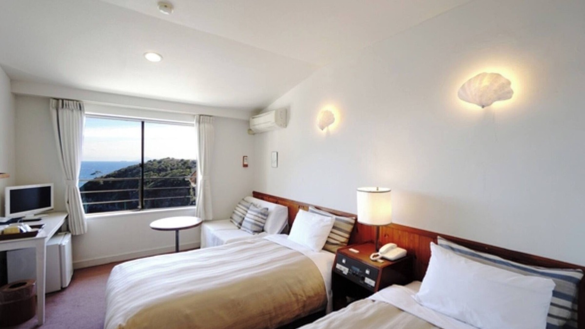 Shimoda Hotel | Room without meals Standard plan ocean view twin/Shimoda Shizuoka