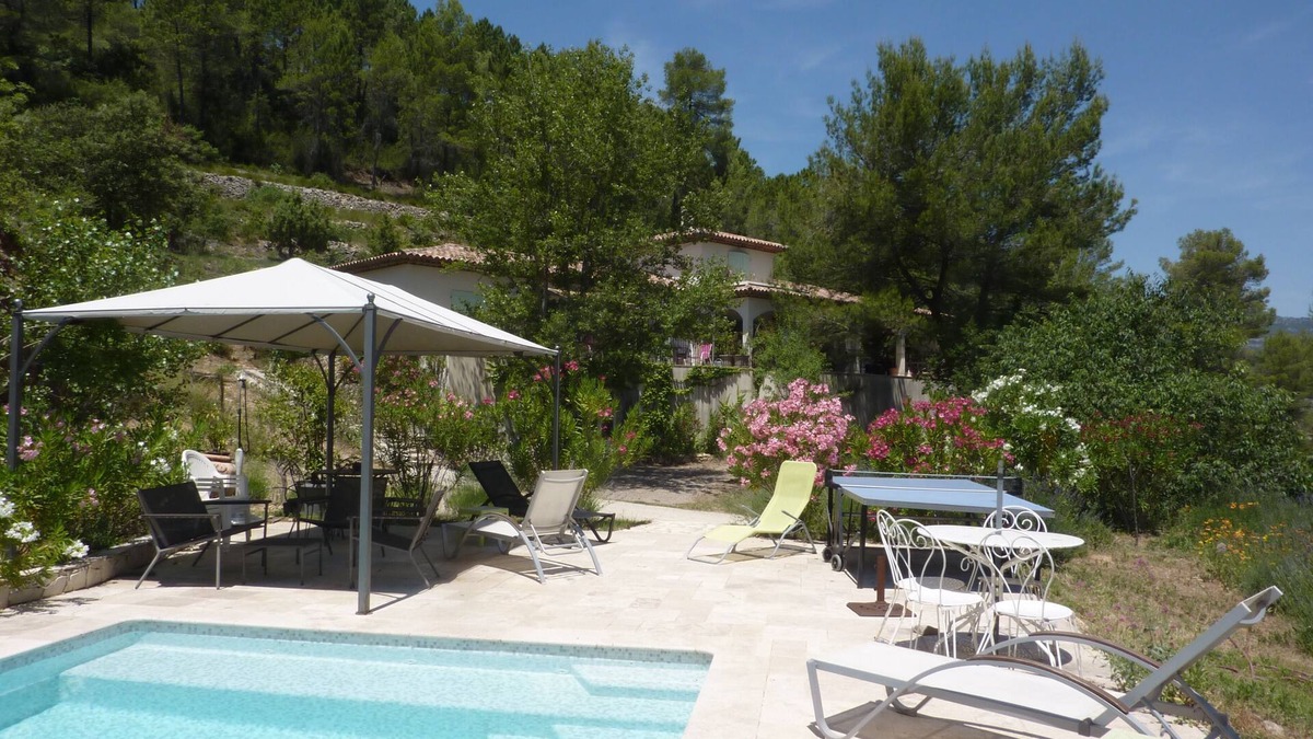 Correns House | ROSEMARY with SWIMMING POOL - 1st organic village gite - jas de roucas