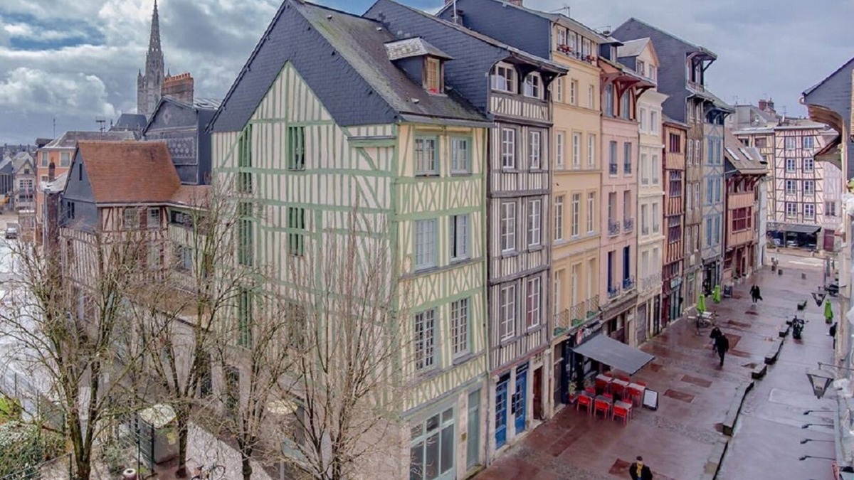 Rouen City Centre Apartment | Rouen Hyper Centre T2 Charming pedestrian street