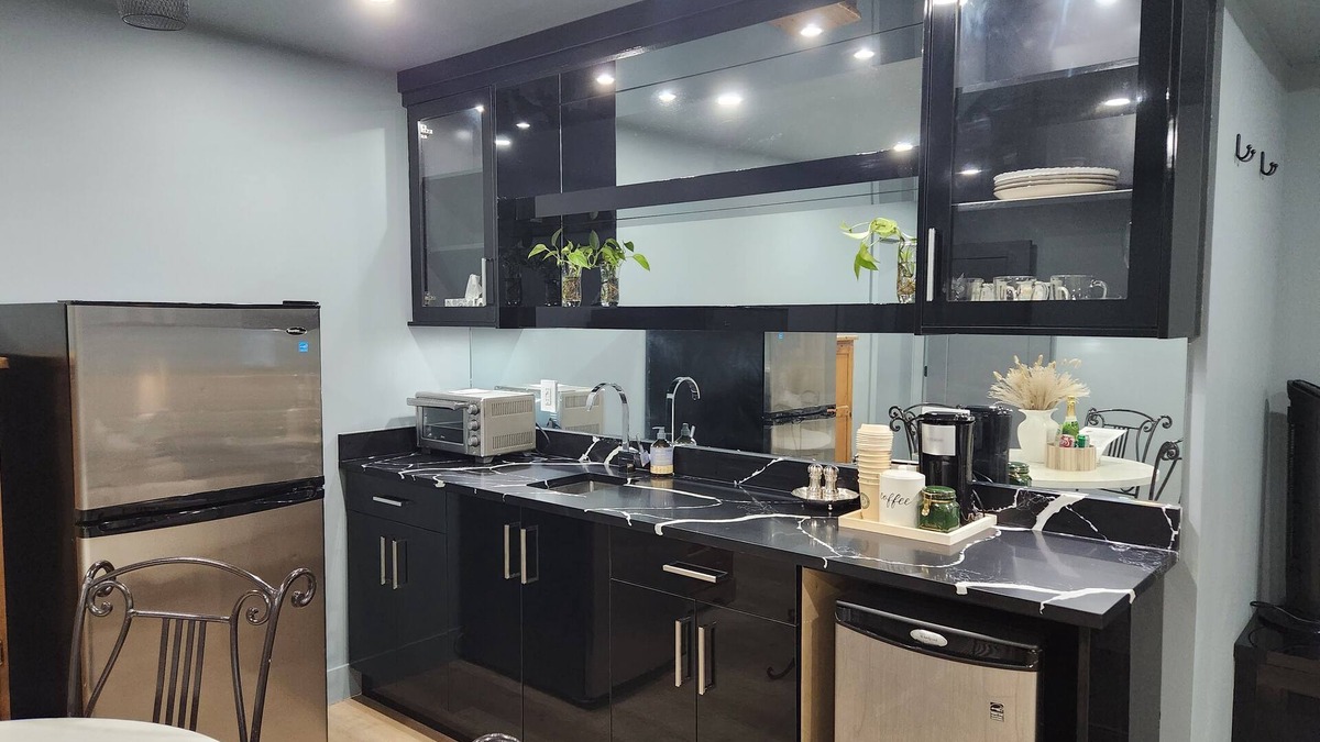 Langley House | Royal Orchid- Brand new basement suite with private bath & free parking