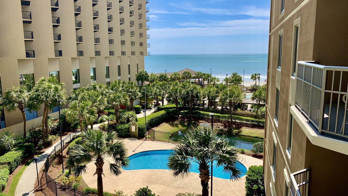 Arcadian Shores Condo | Royale Palms 303 Elegant Oceanview w/Pool & Beach