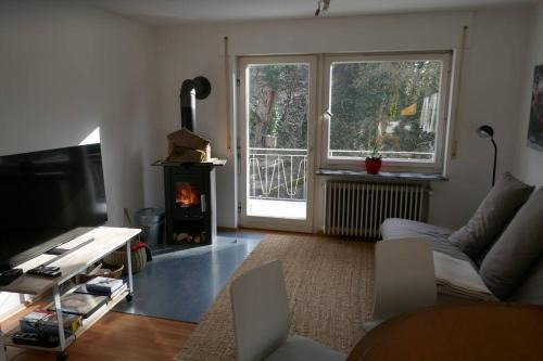 Knielingen Apartment | Ruhige 4-Zi-Wohnung mit großem Balkon und Blick ins Grüne