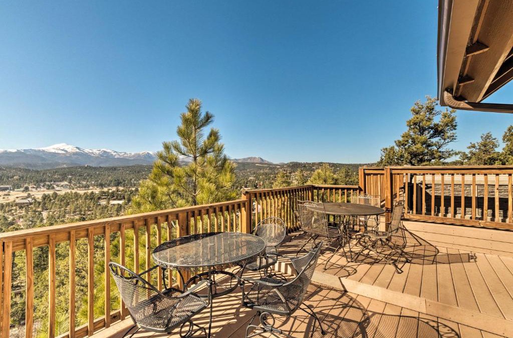 Ruidoso House | Ruidoso Home with Hot Tub, Mtn Views and Game Room!