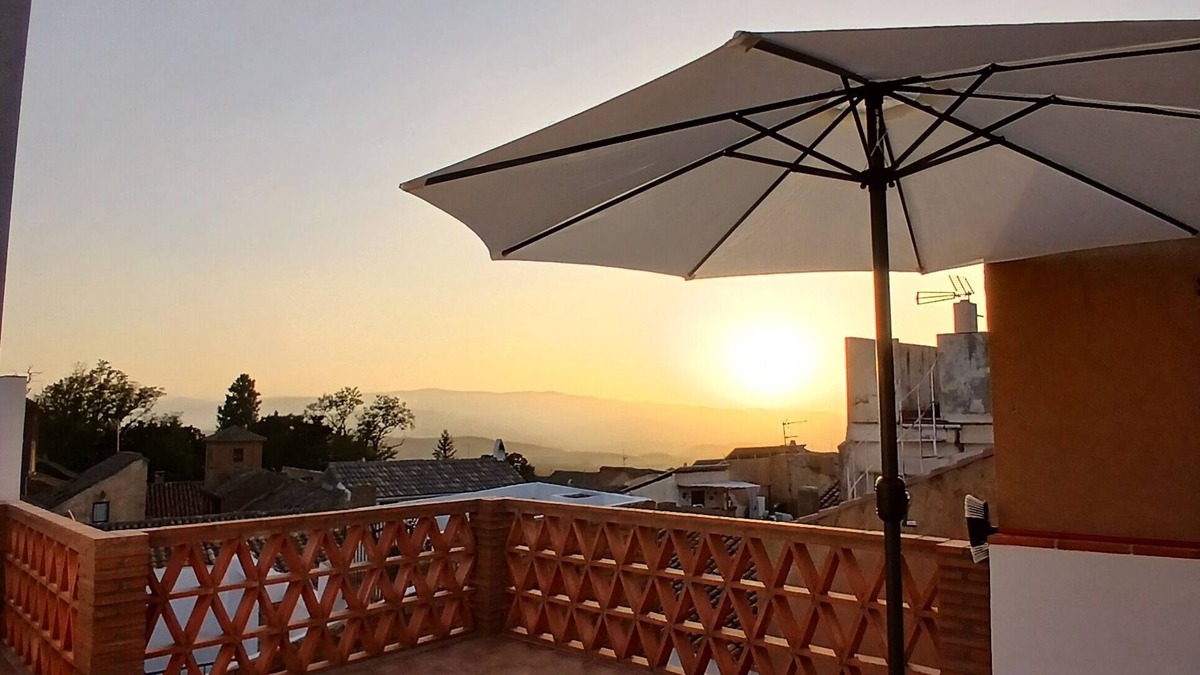 Lecrin Cottage | Rural house "El mirador del Valle" with fireplace in Granada