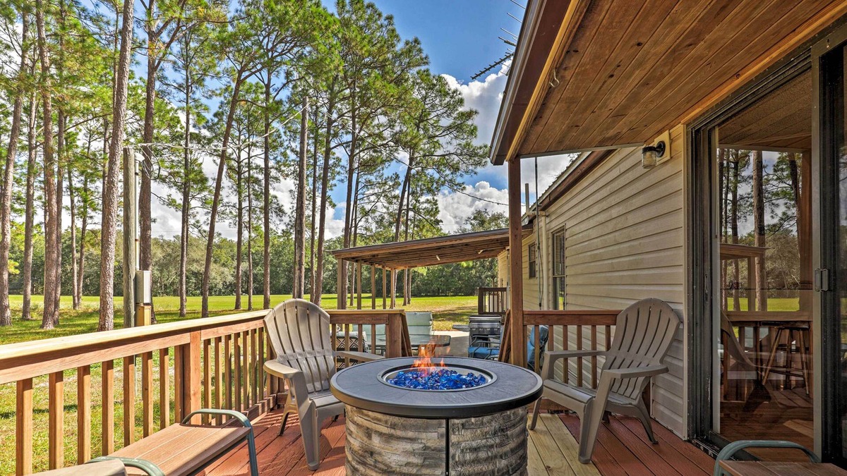 Crescent City House | Rural Pomona Park Getaway Near St John’s River!